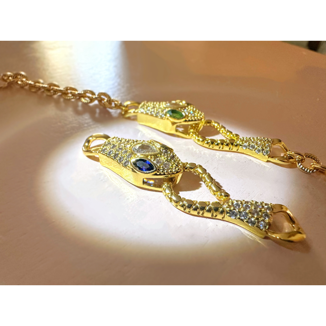 Labubu 18K Gold Belt (multiple colors)