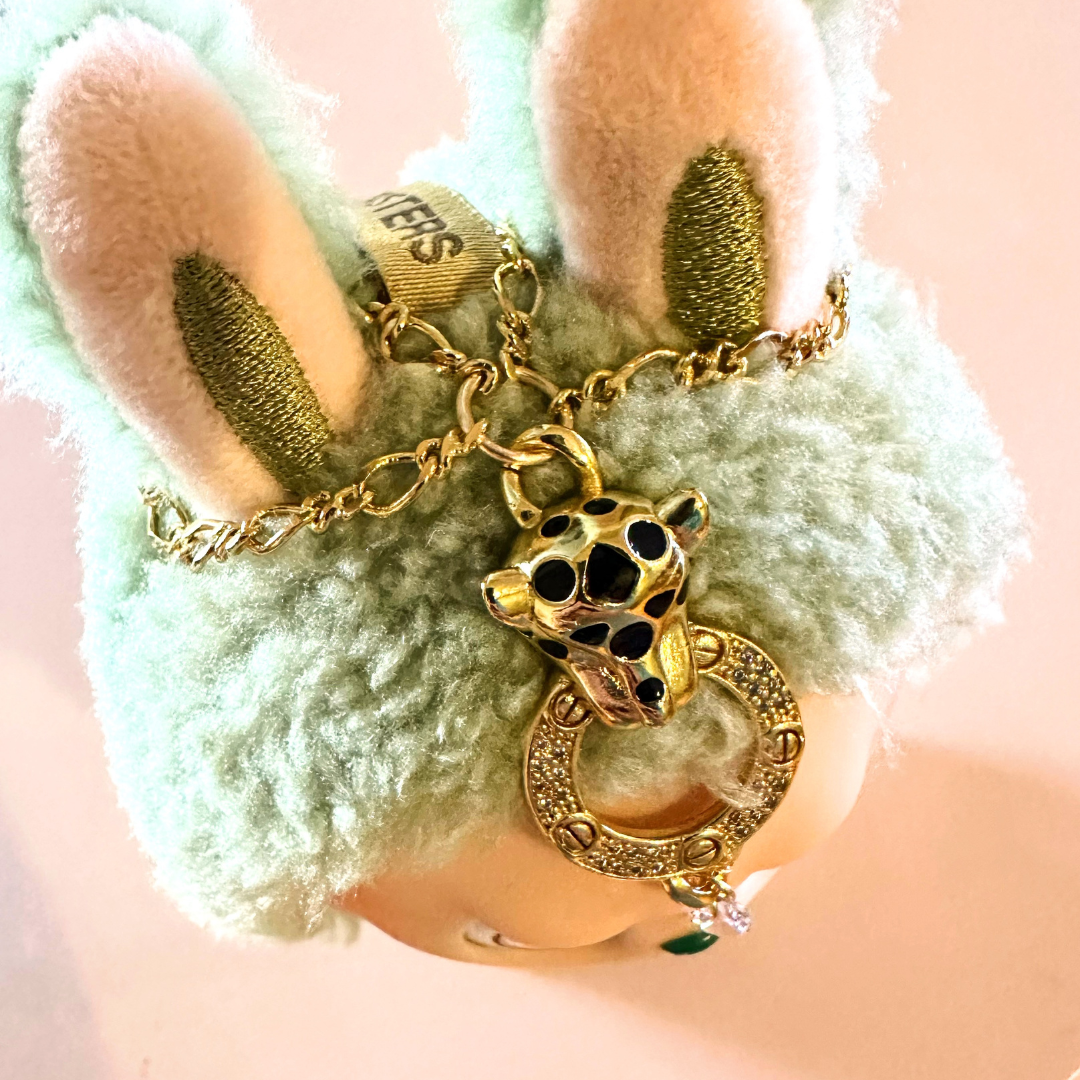 Labubu Jaguar Headpiece