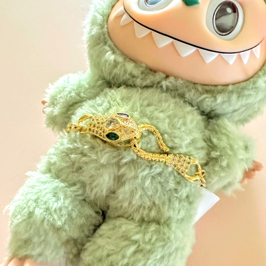 Labubu 18K Gold Belt (multiple colors)