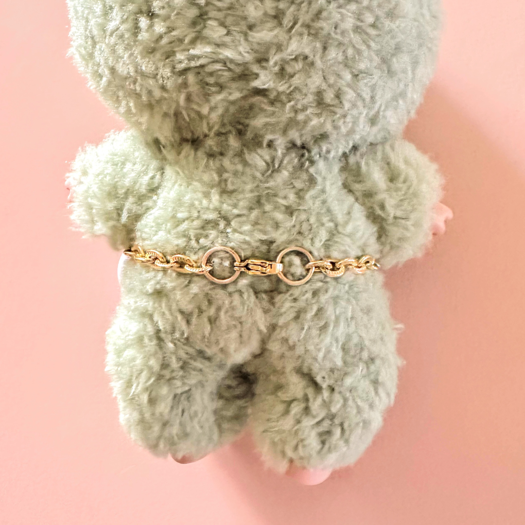 Labubu 18K Gold Belt (multiple colors)