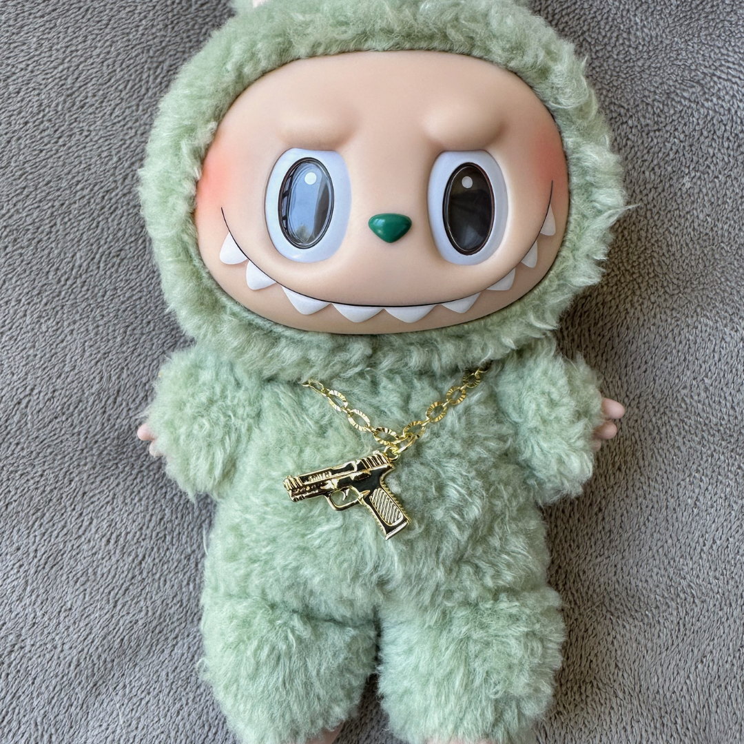 Labubu Gun Necklace