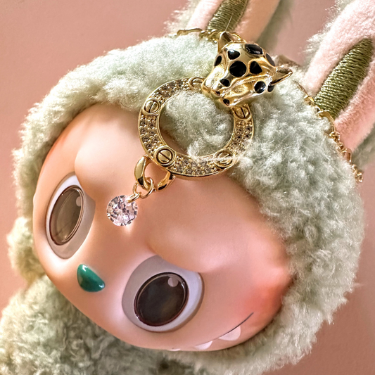 Labubu Jaguar Headpiece