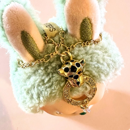 Labubu Jaguar Headpiece
