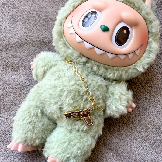 Labubu Gun Necklace