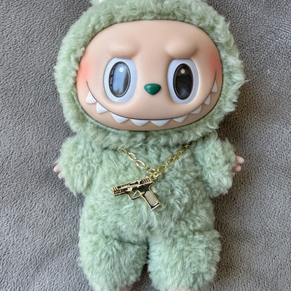 Labubu Gun Necklace